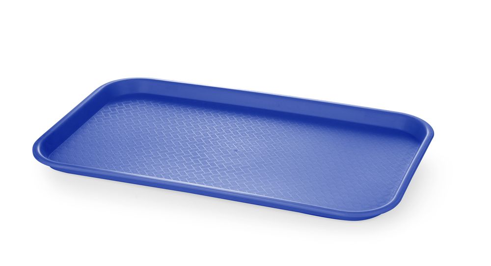 Polipropilenska tacna za fast food GN 1/1, AmerBox, GN 1/1, Plava, 530x325x(H)20mm