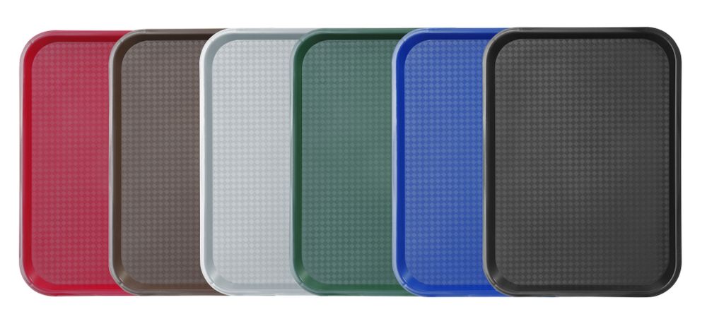 Srednje tacne za fast food, HENDI, Svetlosiva, 305x415x(H)20mm