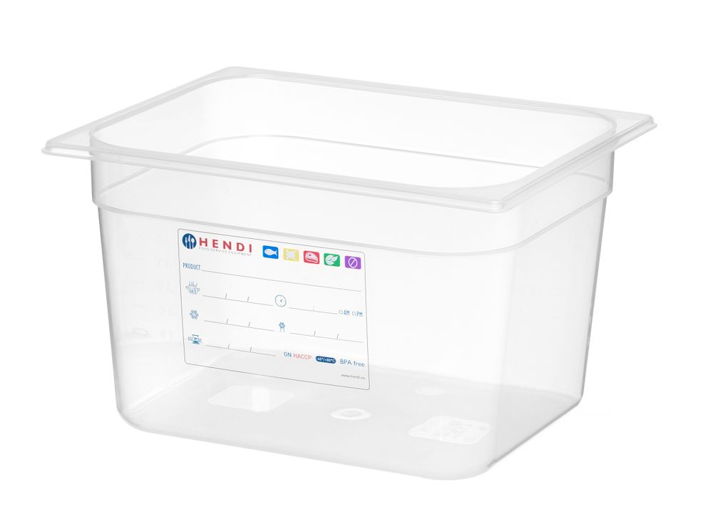 Gastronorm spremnik 1/2, HENDI, GN 1/2, 12,5L, Providno, 325x265x(H)200mm
