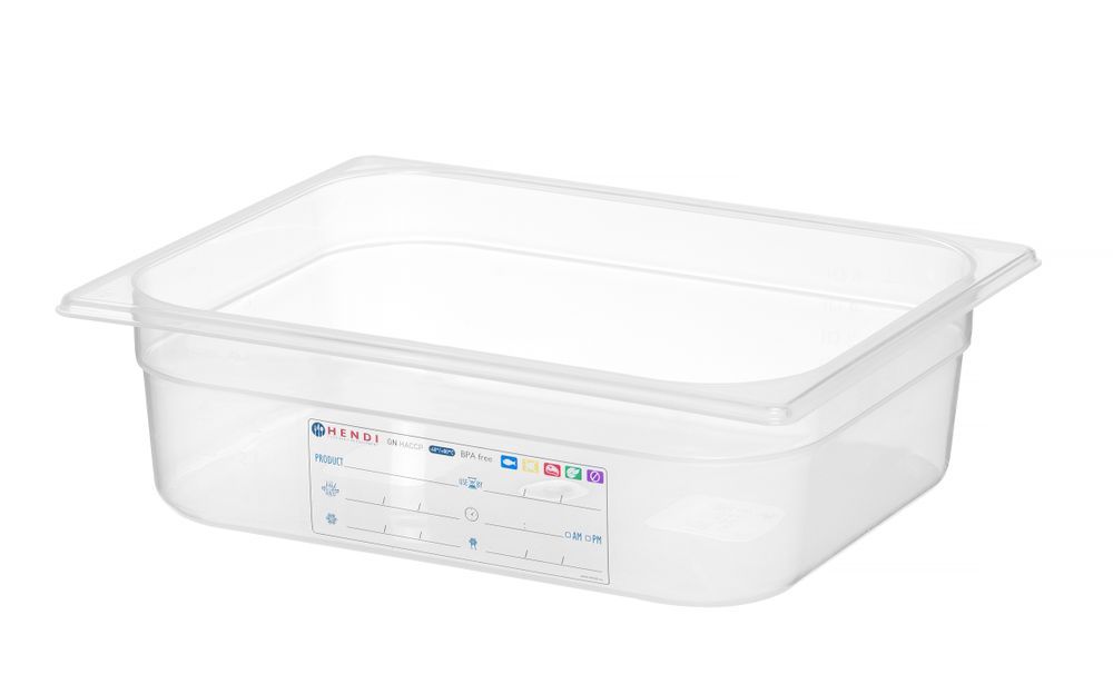 Gastronorm spremnik 1/2, HENDI, GN 1/2, 6,5L, Providno, 325x265x(H)100mm