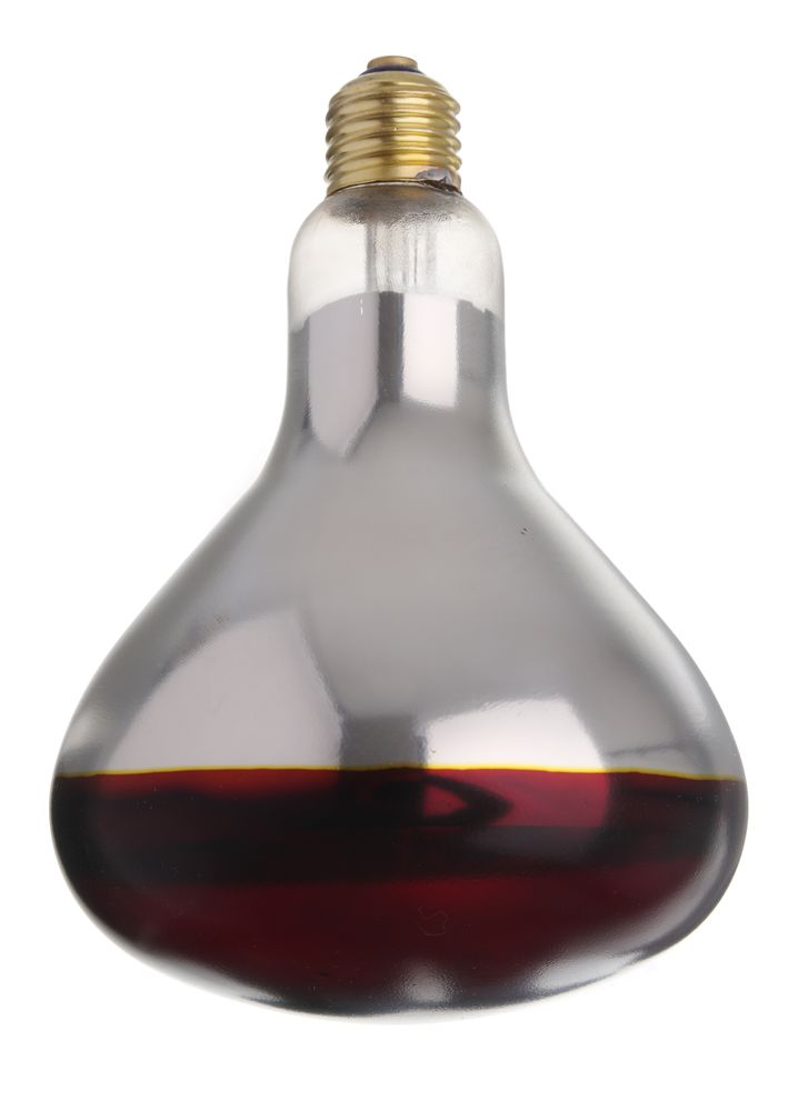 Infracrvena sijalica za zagrevanje, HENDI, Crvena, 230V/250W, ⌀125x(H)170mm