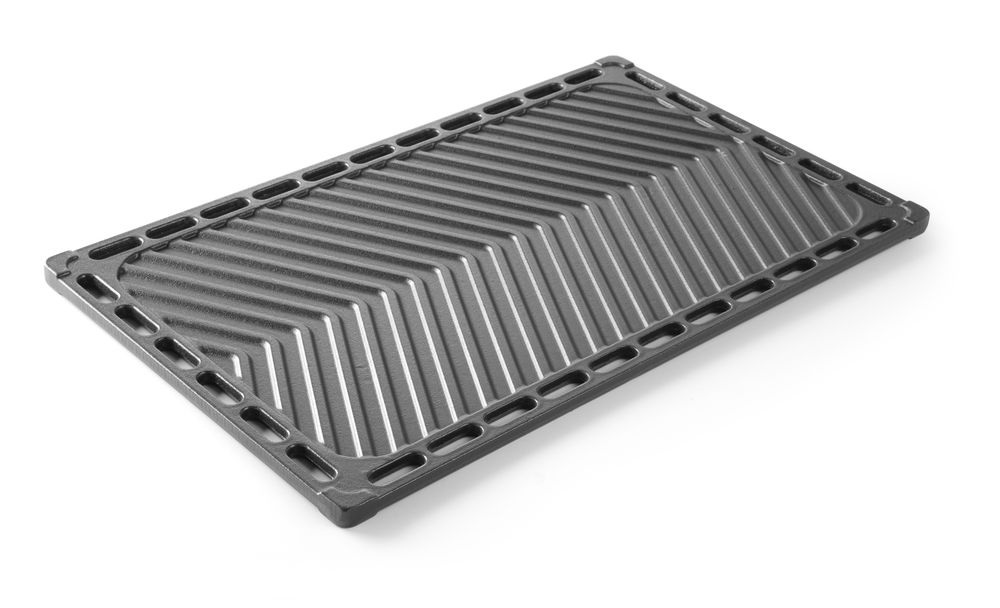 Ravni roštilj od livenog gvožđa, HENDI, GN 1/1, 325x530mm