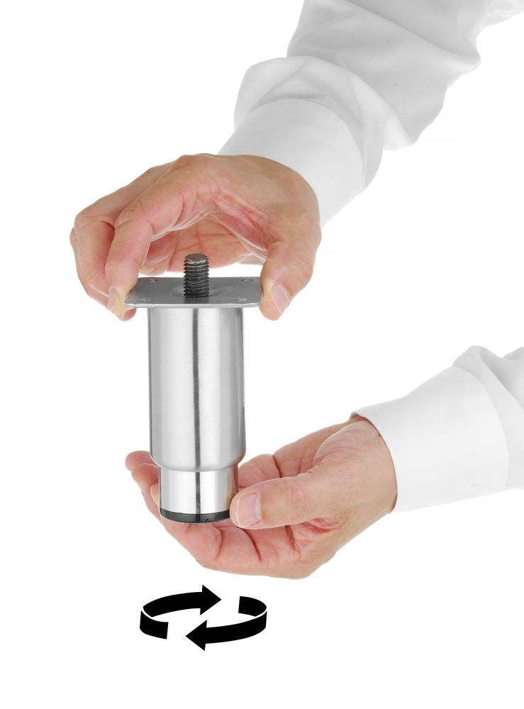 Set od 4 noge za frižidere i zamrzivače, HENDI, 4 kom