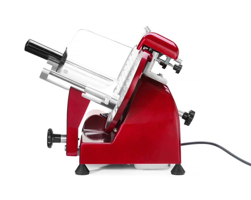 Mašina za sečenje mesa Profi Line 220 crveno izdanje, HENDI, Profi Line, 230V/280W, 506x435x(H)347mm