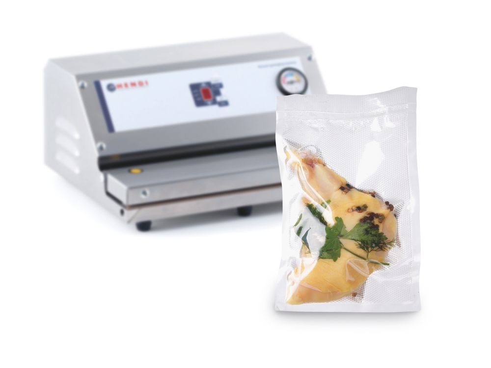 Reljefne kese za vakuumsko pakovanje, HENDI, 100 kom, 150x250mm