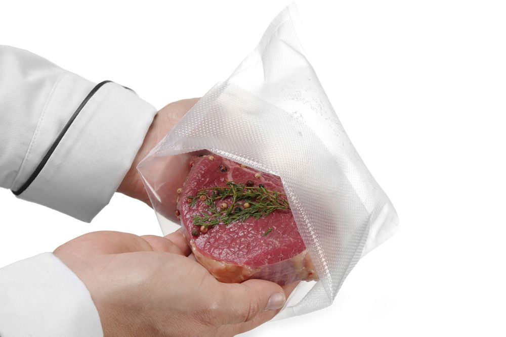 Reljefne kese za vakuumsko pakovanje, HENDI, 100 kom, 150x400mm