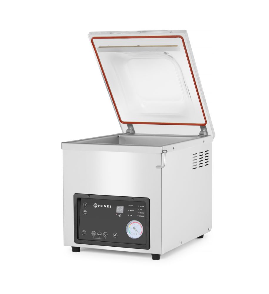 Mašina za pakovanje s vakuumskom komorom Profi Line, HENDI, Profi Line, Lepljiva traka 350 mm, 230V/750W, 450x555x(H)480mm