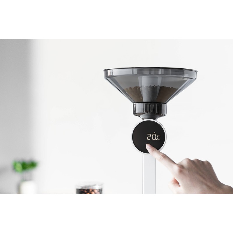 Acaia Orion Bean Doser - Precision Dispensing - White