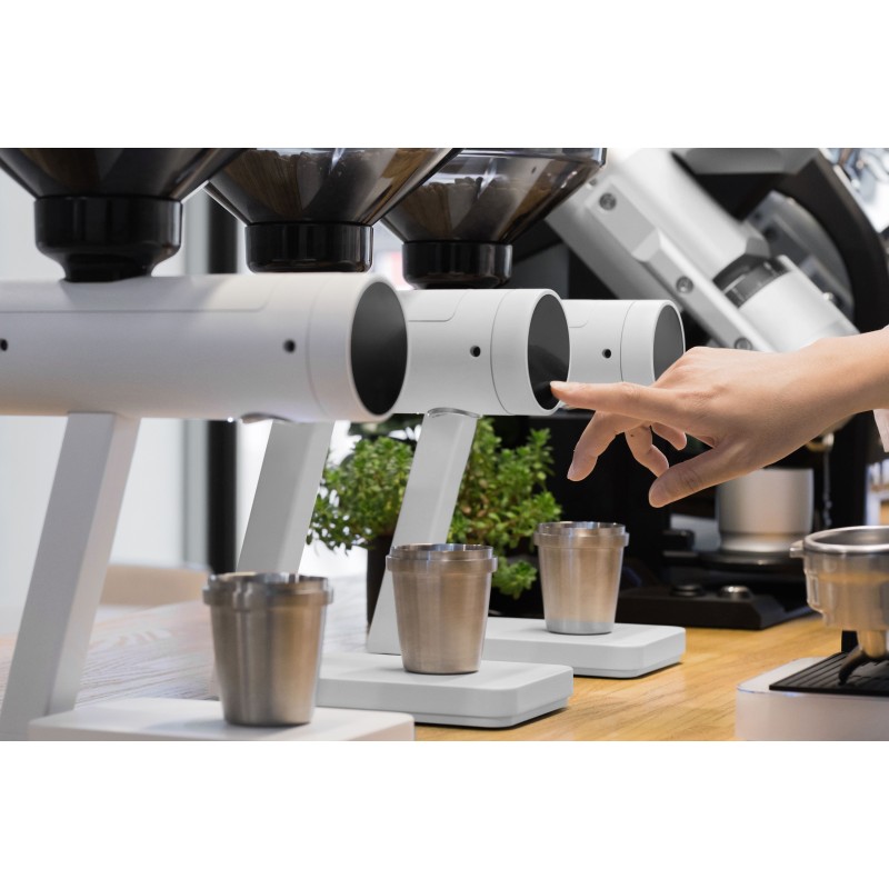 Acaia Orion Mini Bean Doser - Precision Dispensing - White
