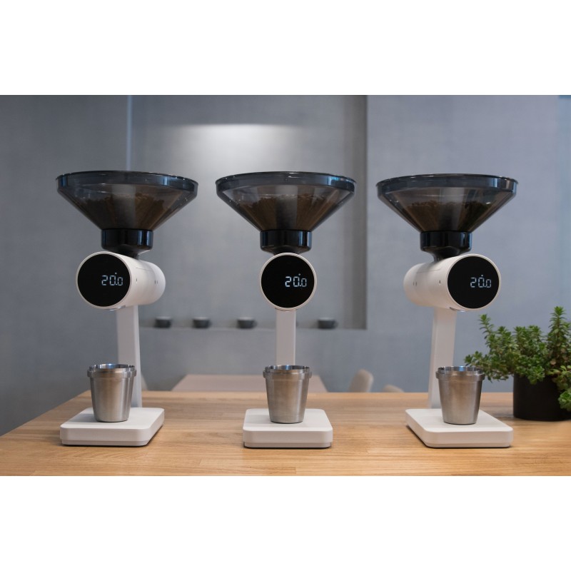Acaia Orion Mini Bean Doser - Precision Dispensing - White