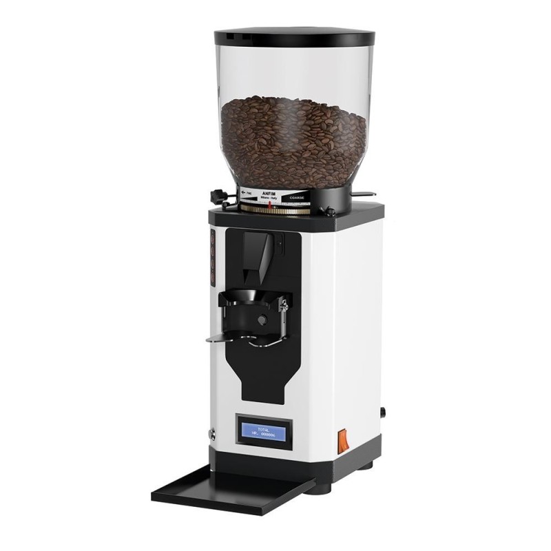Anfim Scody 2 Coffee Grinder - Compact & Efficient - Titanium - White - 220 V