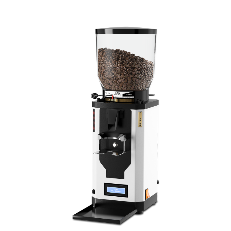 Anfim SPII Coffee Grinder - Professional Performance - White - 110 V