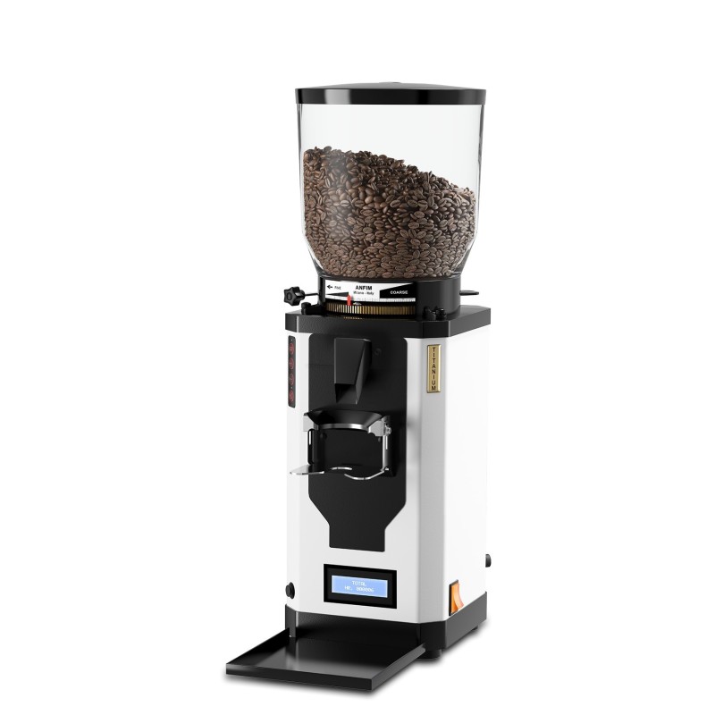 Anfim SPII+ Coffee Grinder - Stepless & Efficient - White - 220 V