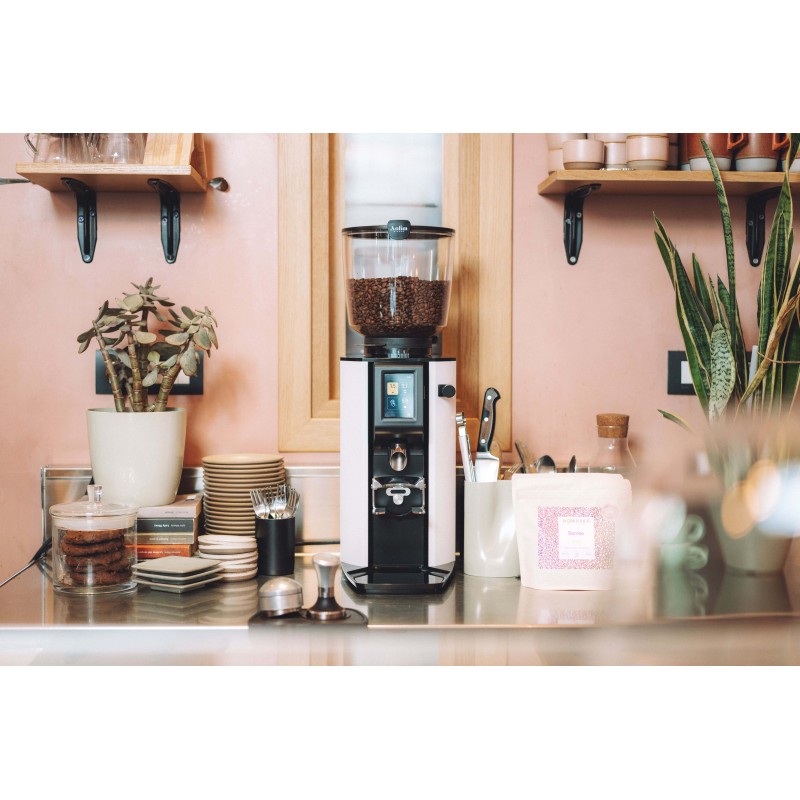 Anfim Alba Coffee Grinder - Compact & Efficient - White - 220 V