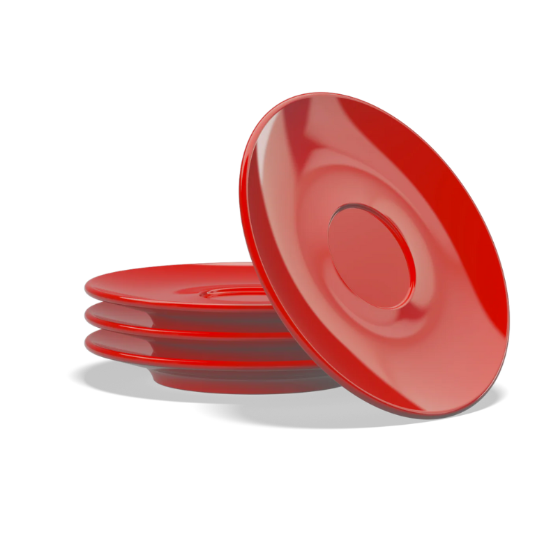 Clubhouse Maniko Espresso Cup 70 cc - Award-Winning Design - Red