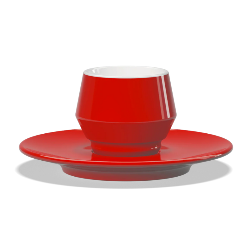 Clubhouse Maniko Espresso Cup 70 cc - Award-Winning Design - Red