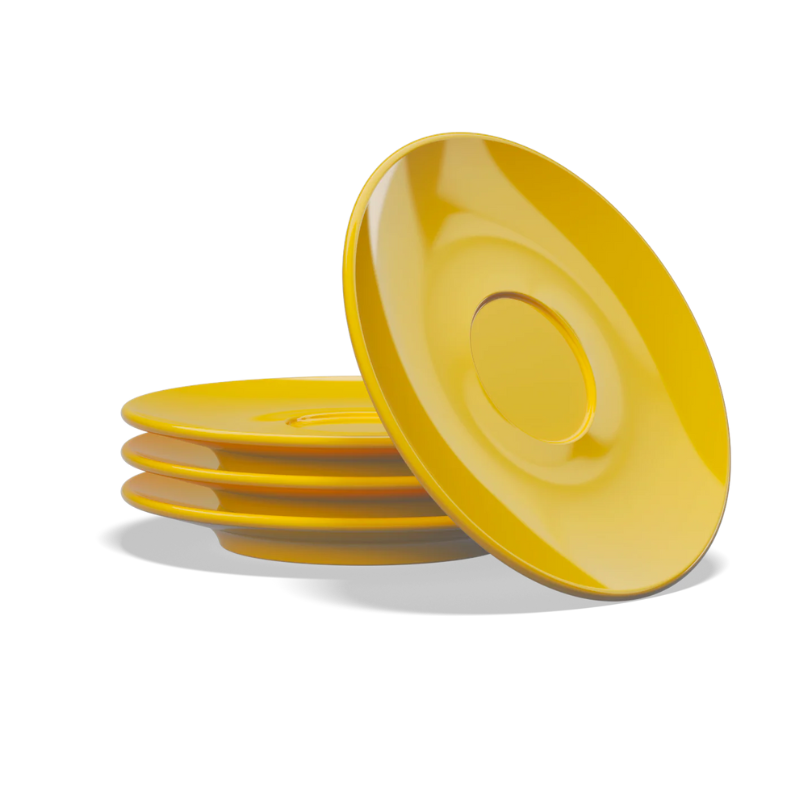 Clubhouse Maniko Espresso Cup 70 cc - Award-Winning Design - Yellow