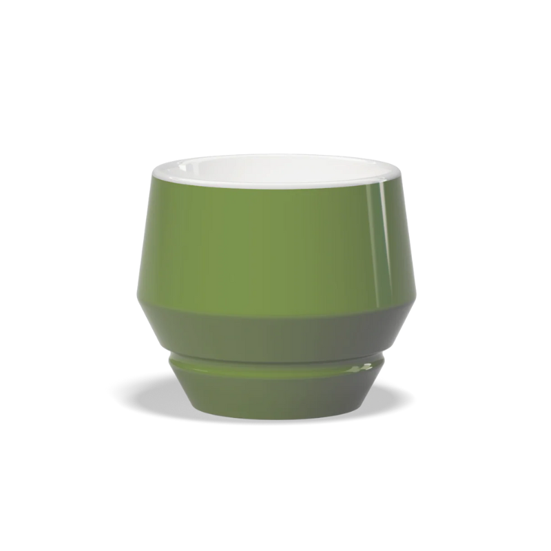 Clubhouse Maniko 210cc Cappuccino Cup - Latte Art Official - Green