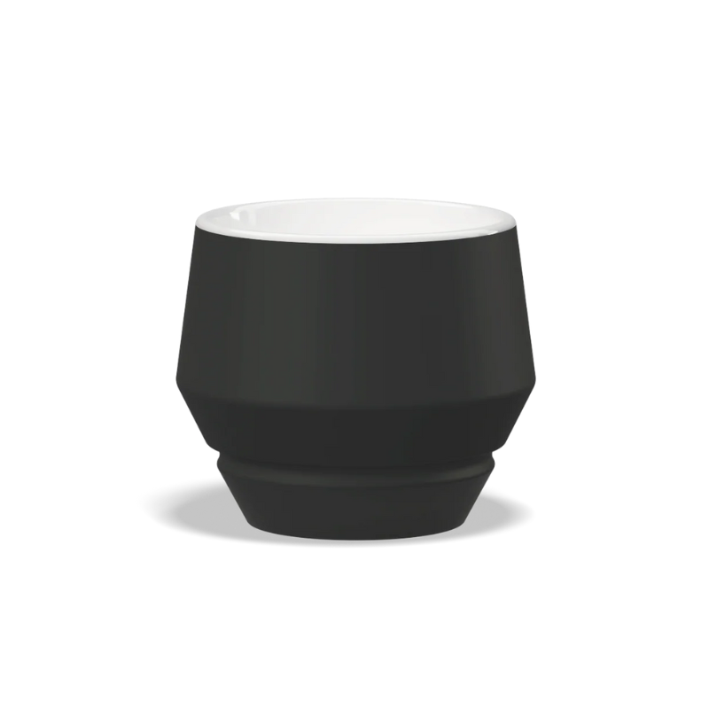 Clubhouse Maniko 210cc Cappuccino Cup - Latte Art Official - Black