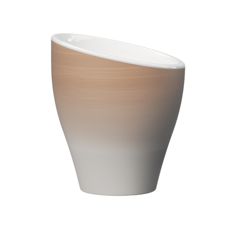Clubhouse Volcano Espresso Cups 70cc - Porcelain Set of 2 - Sand