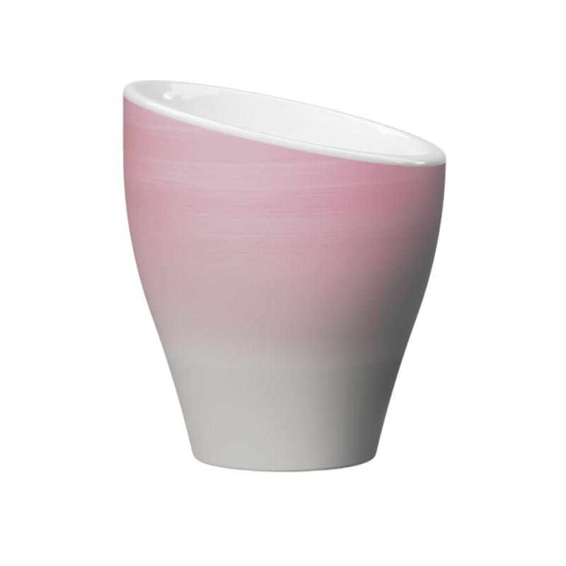 Clubhouse Volcano Espresso Cups 70cc - Porcelain Set of 2 - Pink