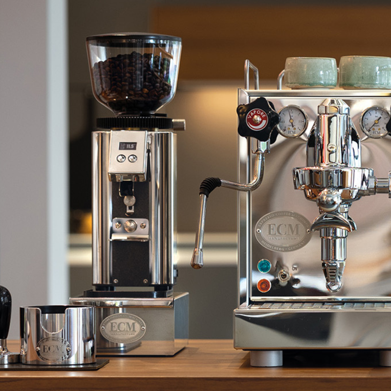 ECM C-Automatik 54 Coffee Grinder - Stepless 54 mm Burrs - 220 V