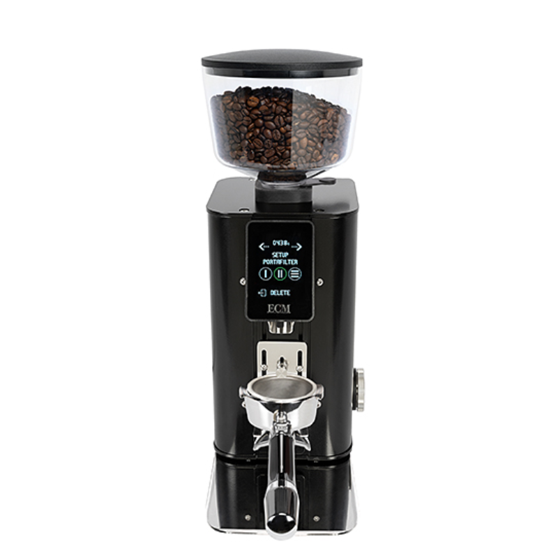 ECM Exacto | Grind by Weight Coffee Grinder 64 mm - Black - 220 V