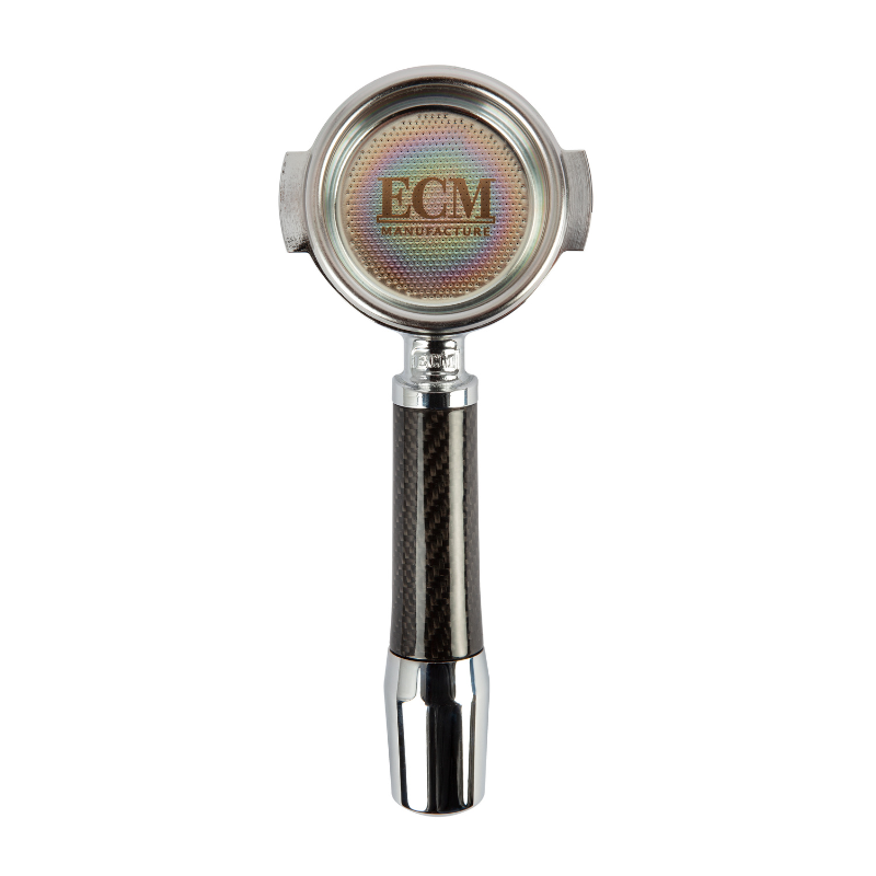ECM Bottomless Portafilter AMG Carbon - Limited Edition