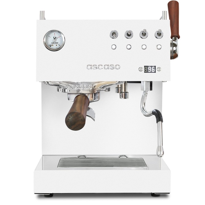 Ascaso Steel Duo PID Plus Espresso Machine - Fast Heat-Up - White - 220 V