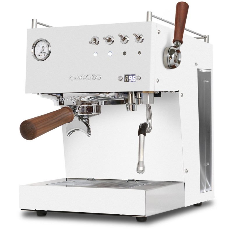 Ascaso Steel Duo PID Plus Espresso Machine - Fast Heat-Up - White - 220 V