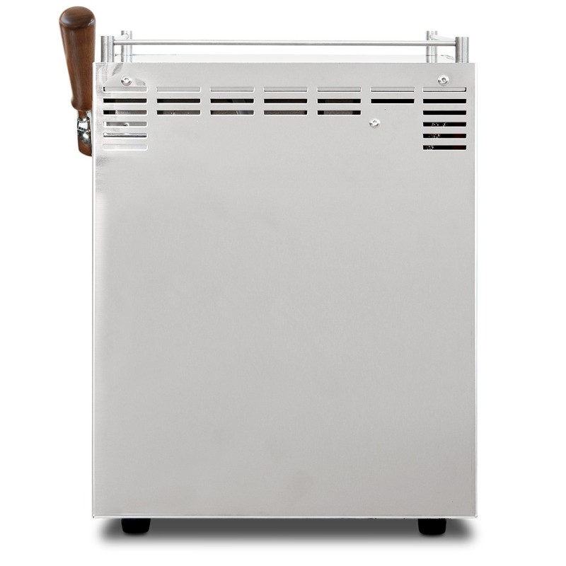 Ascaso Steel Duo PID Plus Espresso Machine - Fast Heat-Up - Steel/Wood - 220 V