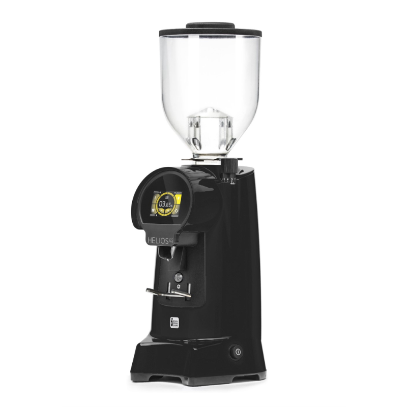 Eureka Helios 65 Coffee Grinder - Precision Grind - Titanium - Black - 110 V