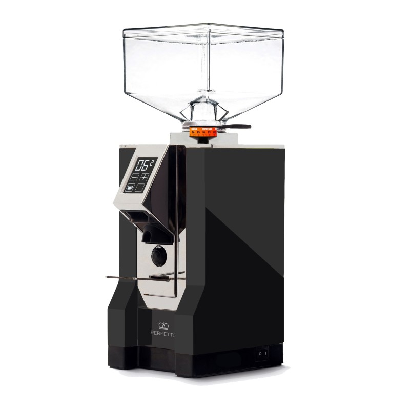 Eureka Mignon Perfetto Coffee Grinder - Ideal for Home - Black - 16cr - 110 V