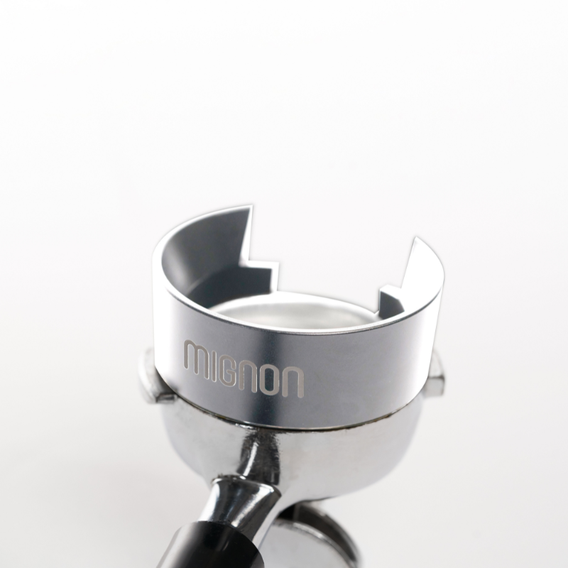 Eureka Mignon Dosing Funnel Chrome - Sleek Design
