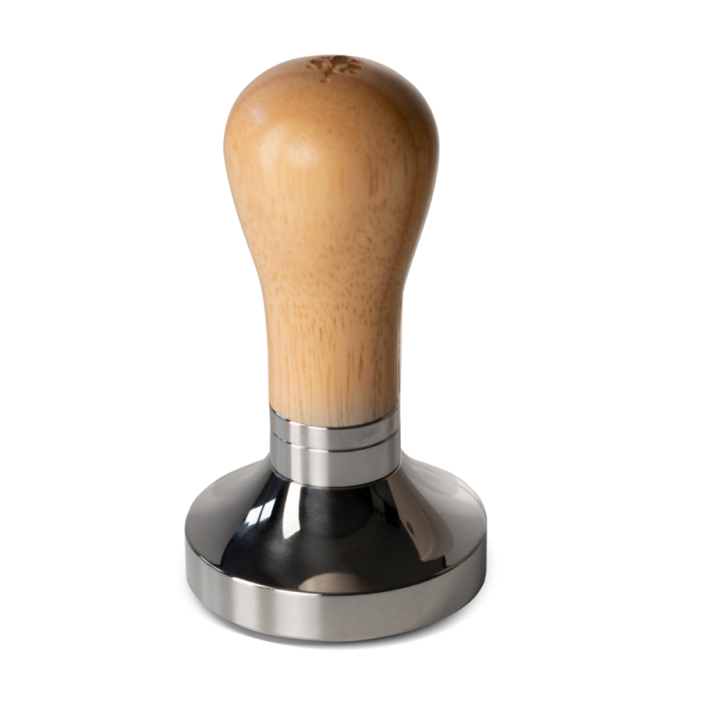Eureka Adjustable Tamper Oak 58.3mm - Elegant Finish