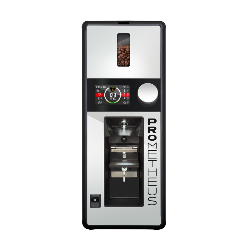 Eureka Prometheus Coffee Grinder - Professional - Chrome - 220 V