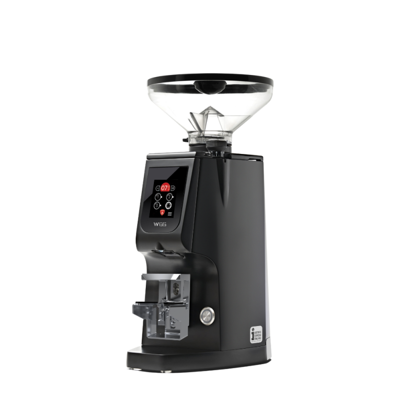 Eureka Atom W 65 Coffee Grinder - Precision & Efficiency - Titanium - Black - Short Hopper - 220 V
