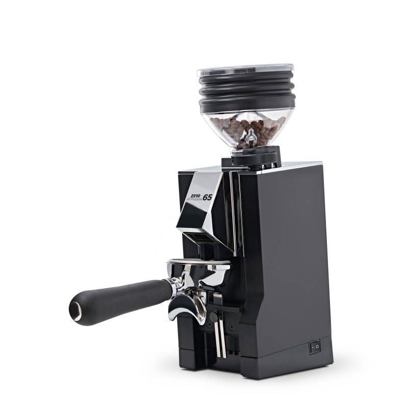 Eureka Mignon Zero 65 Coffee Grinder - Innovative Design - Black - 16cr - 110 V