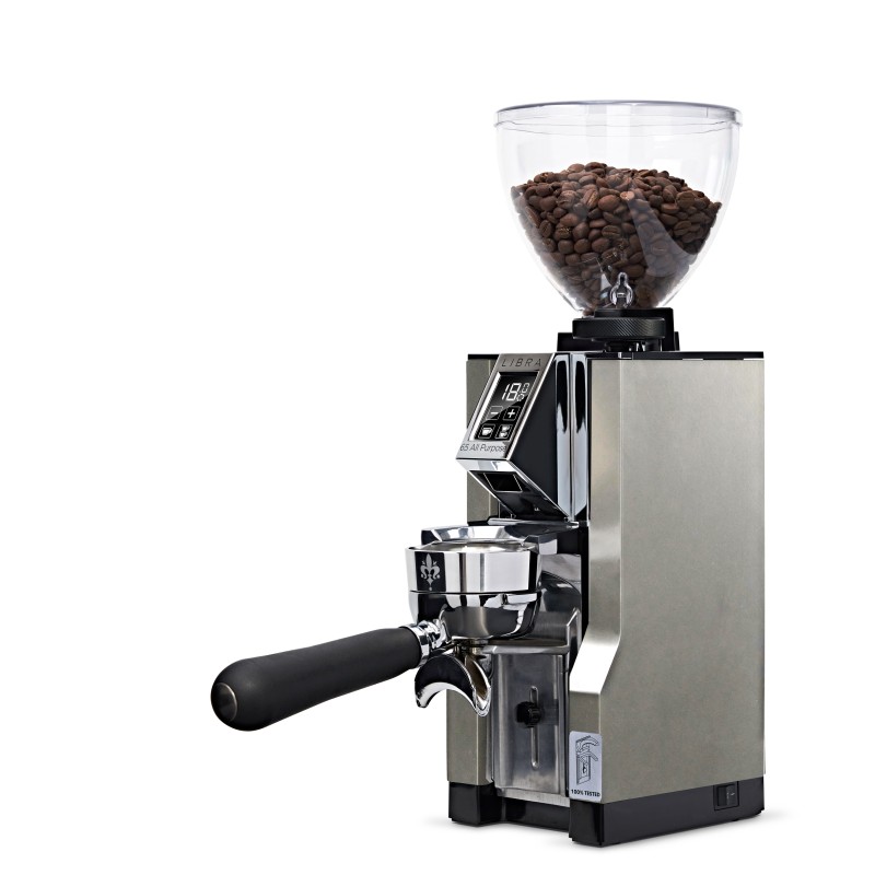 Eureka Mignon Libra 65 Coffee Grinder - Precision Grinding - Chrome - 16cr - 220 V