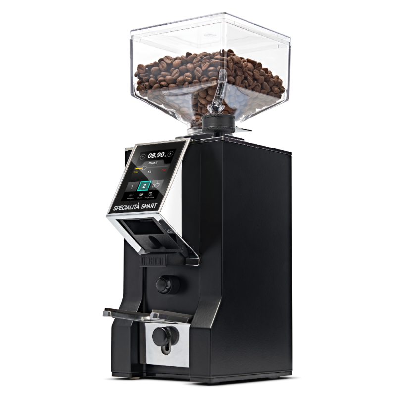 Eureka Mignon Specialità Smart Coffee Grinder - Touch Display - Black - 16cr - 220 V