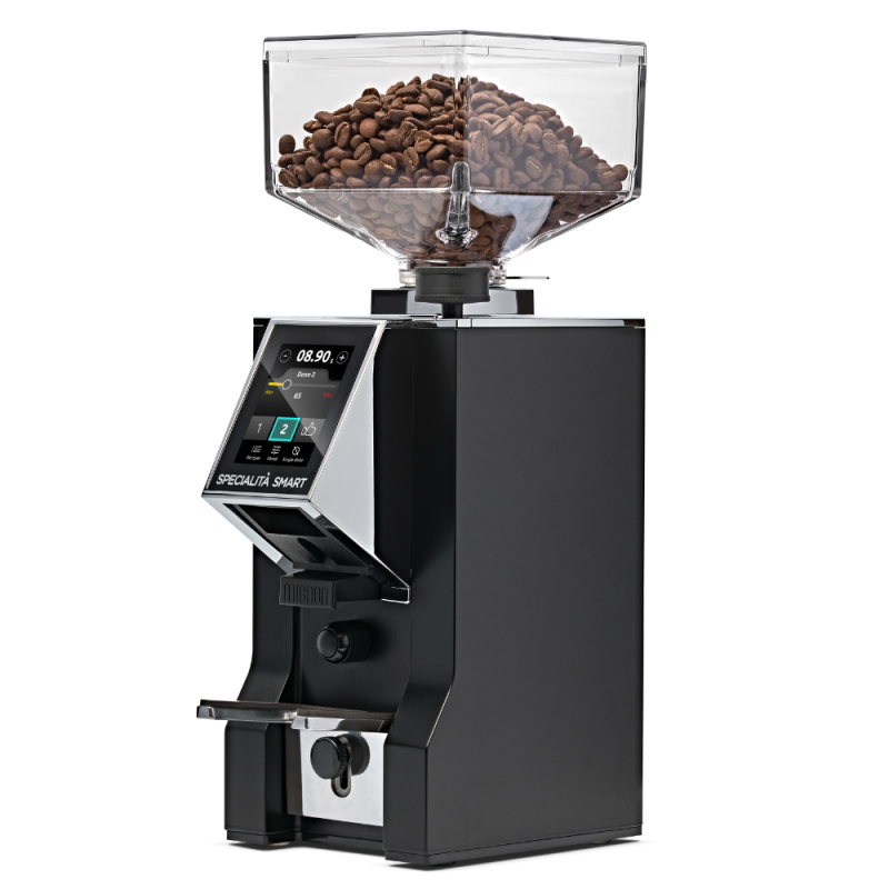 Eureka Mignon Specialità Smart Coffee Grinder - Touch Display - Black - 16cr - 220 V