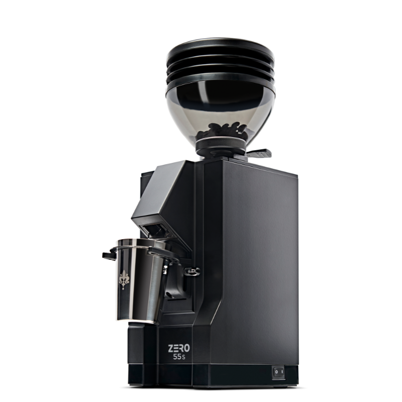 Eureka Mignon Zero 55s Coffee Grinder - Low Retention - Black - 220 V