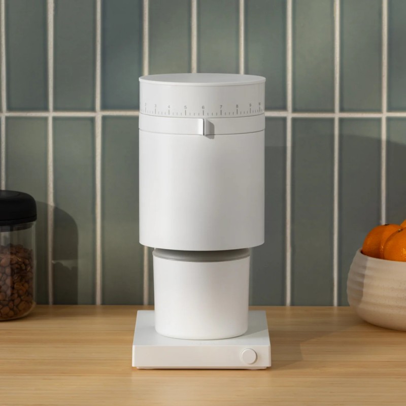Fellow Opus Coffee Grinder - Versatile & High Performance - White - 220 V