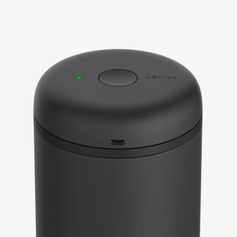 Fellow Electric Atmos Vacuum Canister - Fresh Coffee Storage - Black - 1.2 L