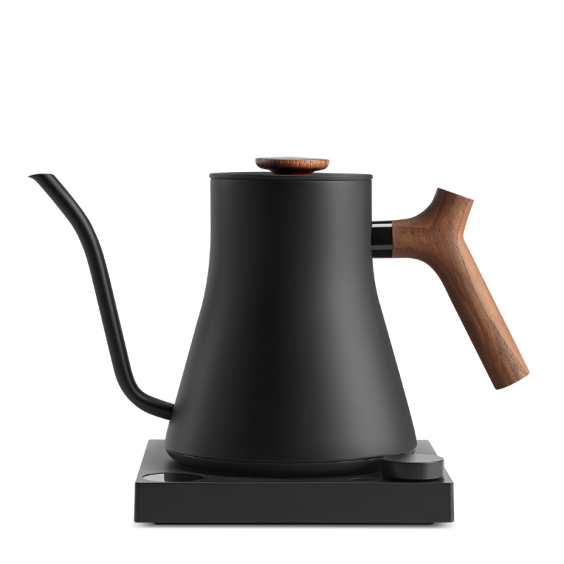 Fellow Stagg EKG Pro Electric Kettle Black - Walnut Handle - 220 V