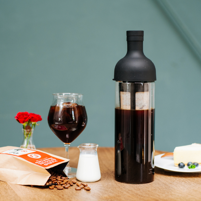 Hario Filter-in Coffee Bottle Black - Cold Brew 650 ml