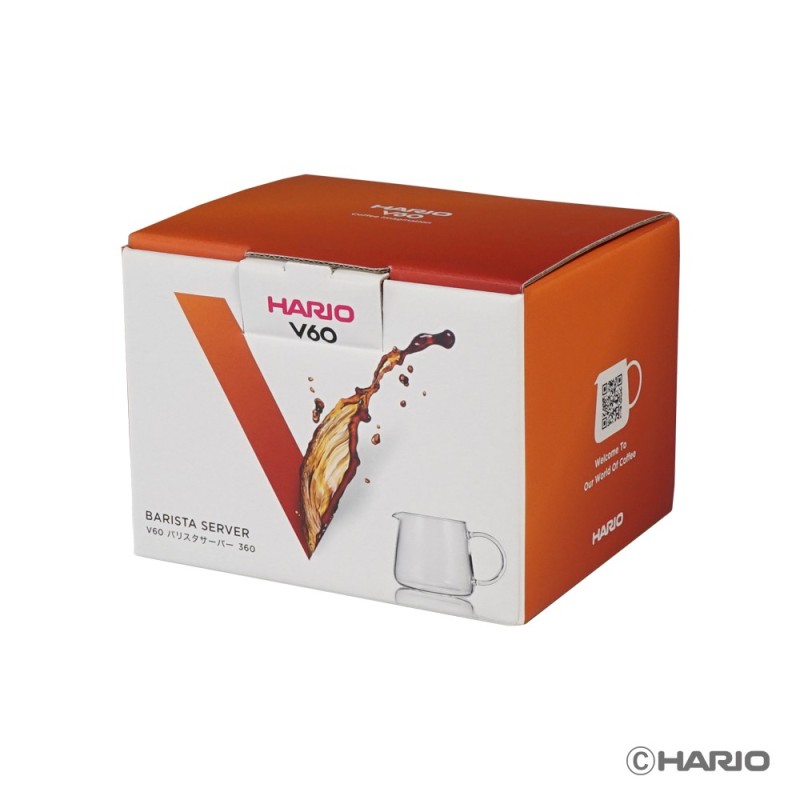 Hario V60 Barista Server 360ml - Heatproof Glass Server