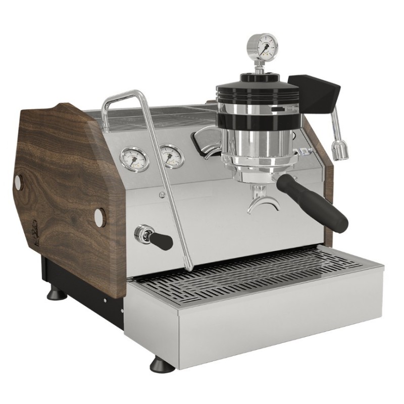 La Marzocco GS3 MP Espresso Machine - Professional - Walnut Side Panels - 220 V