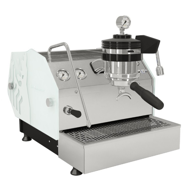 La Marzocco GS3 MP Espresso Machine - Professional - White Glass Side Panels - 220 V