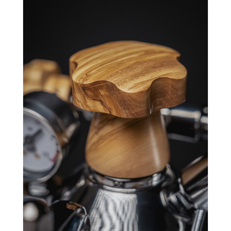 La Pavoni Olive Wood Handle Kit - Lever Machine Upgrade